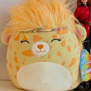Squishmallow 12" Lexie Squish-Doo leopard NWT